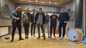 muzycy zespołu Alergen, Dewódzki & Nieć w studiu nagraniowym